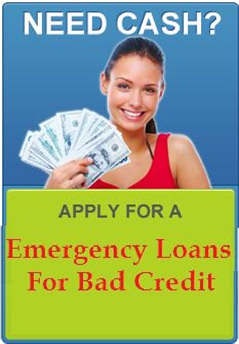 Emergency Cash Loans With Bad Credit